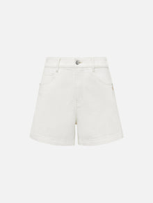 Denim Shorts | White
