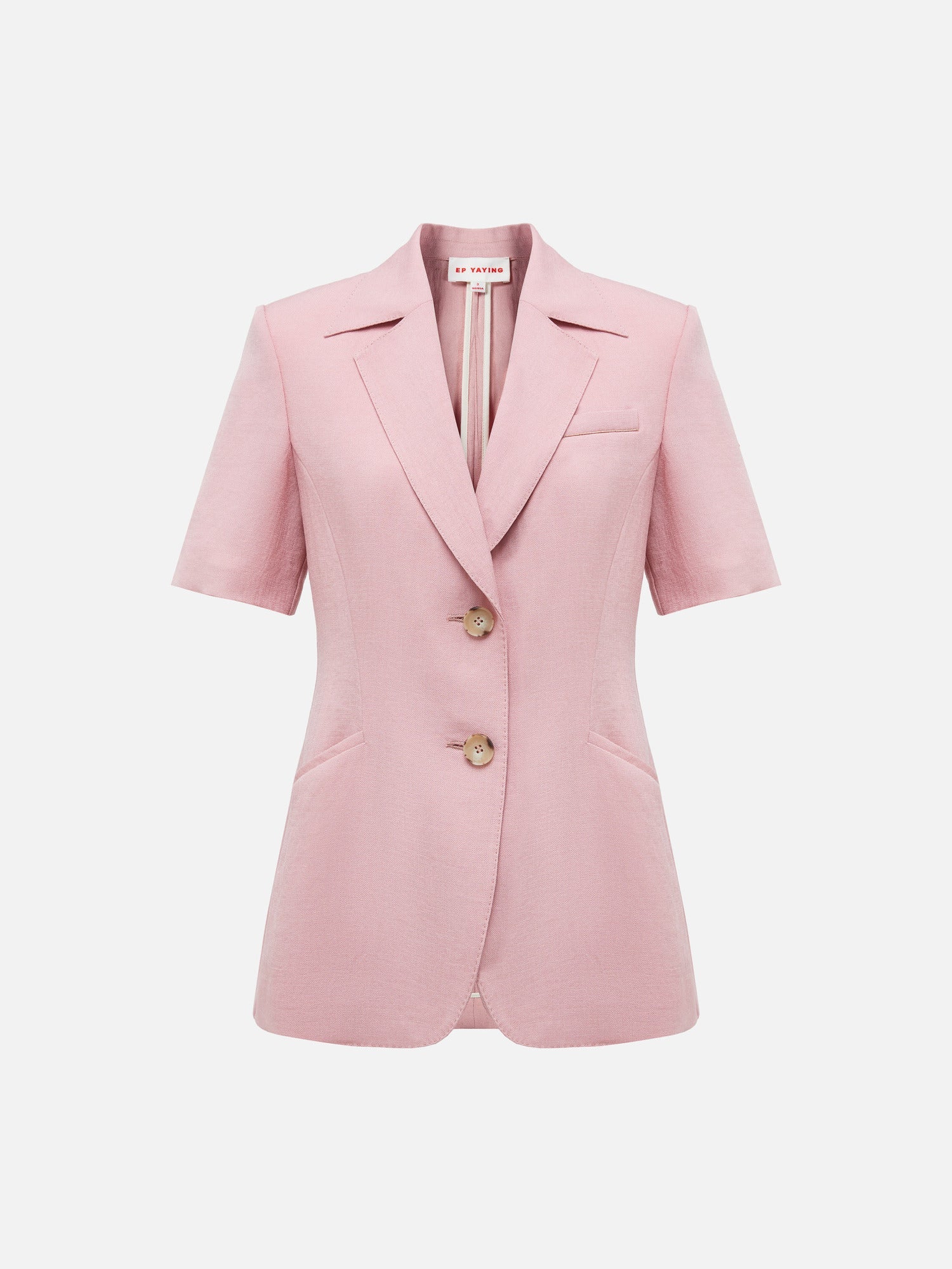 Short Sleeve Blazer | Pink