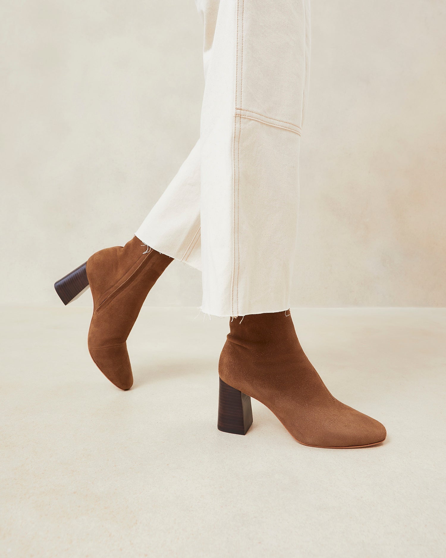 Elise Stretch Bootie | Cacao