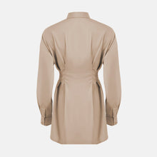 OW Collection ELLA Shirt Dress Dress 036 - Tan