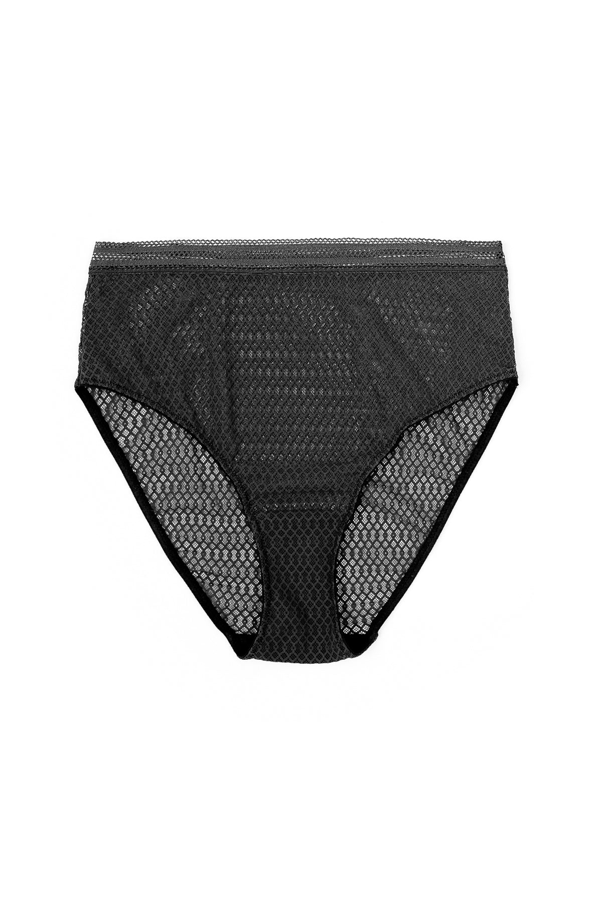 Kaia High Waist Brief | Black