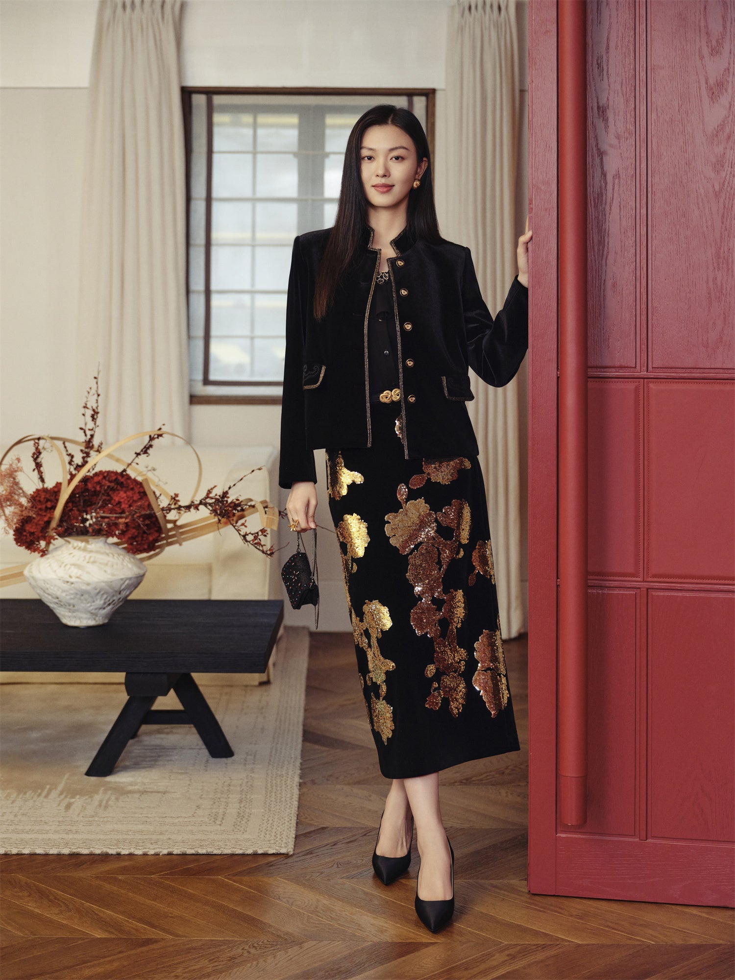 National Style Chinese Jacket | Black