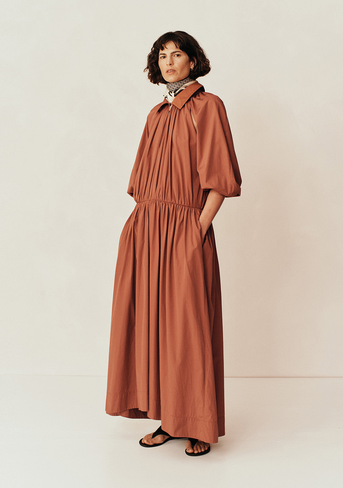 Collected Collared Dress | Sienna