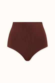Knit High Waisted Brief | Light Java