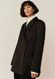 Luki Double Blazer | Black