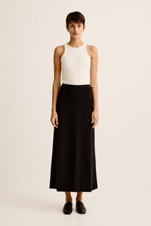 Obie Knit Skirt | Black