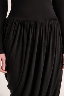 Solina Sleeved Dress | Black