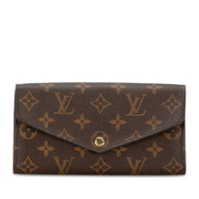 Louis Vuitton Pre-Owned Monogram Portefeuille Sarah Wallet | Women | Brown