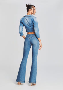 Maxine Denim Top | Bailey