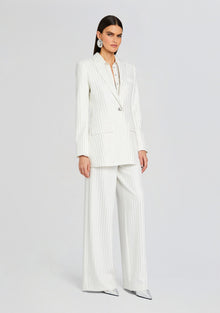 Solana Embellished Blazer | White