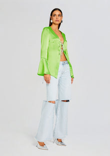 Svea Blouse | Fresh Lime