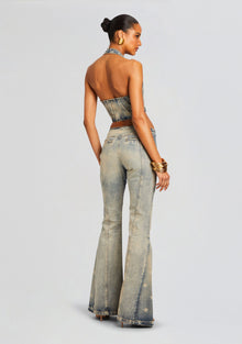 Bandit Denim Top | Amalfi