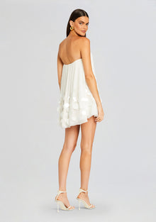 Sherry Embellished Dress | White