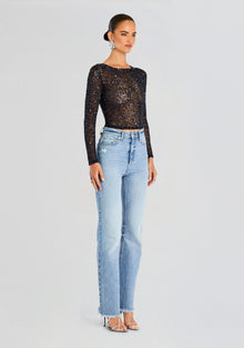 Torrey Sequin Top | Night Sky