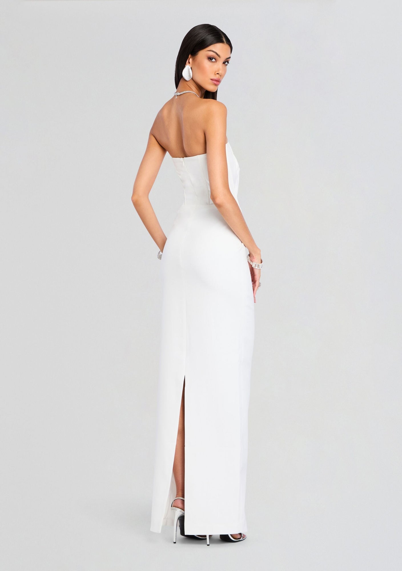 Luna Dress | White