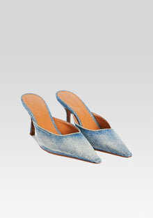 Daphne Denim Mule | Denim