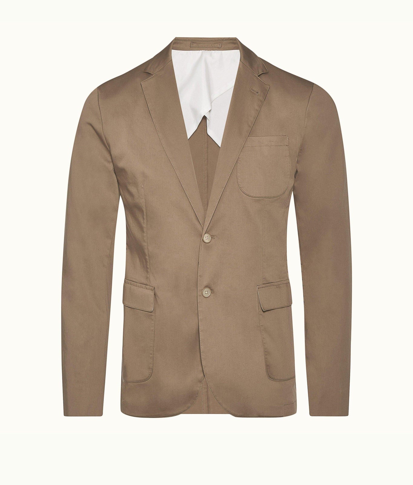 Edgar Tailored Fit Two-Button Blazer | Coconut