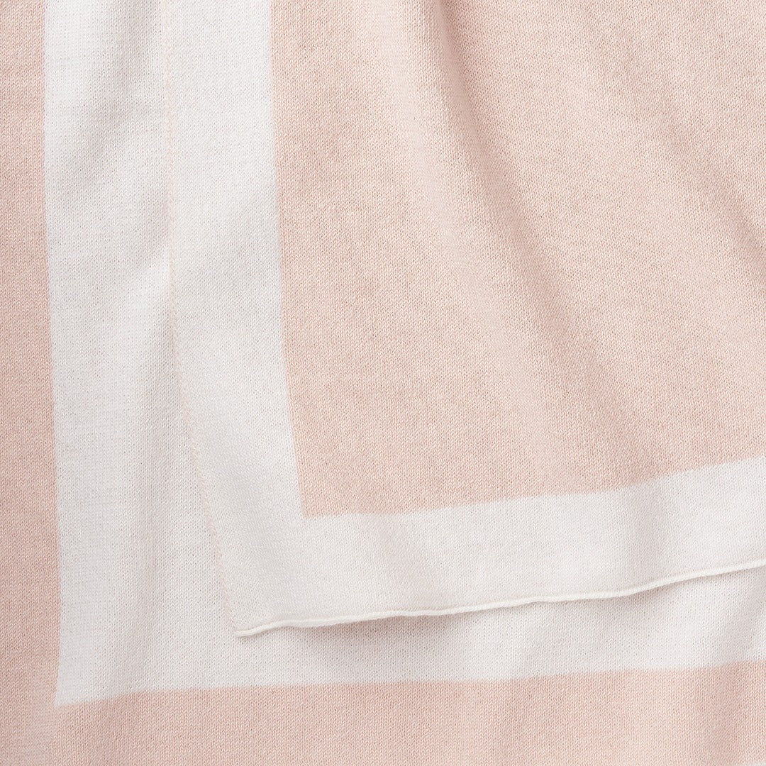 Girls | Blush Pink Cashmere Baby Blanket | Pink