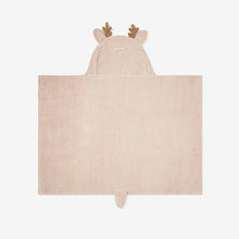 Girls | Fawn Hooded Baby Bath Wrap | Taupe