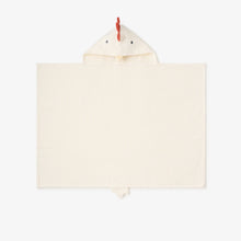 Unisex | Chicken Hooded Baby Bath Wrap | White