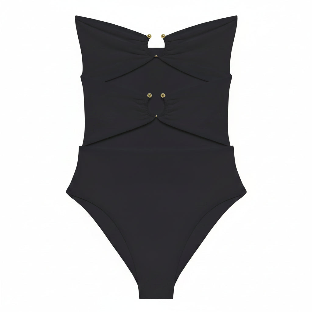 Ella One Piece | Black Matte