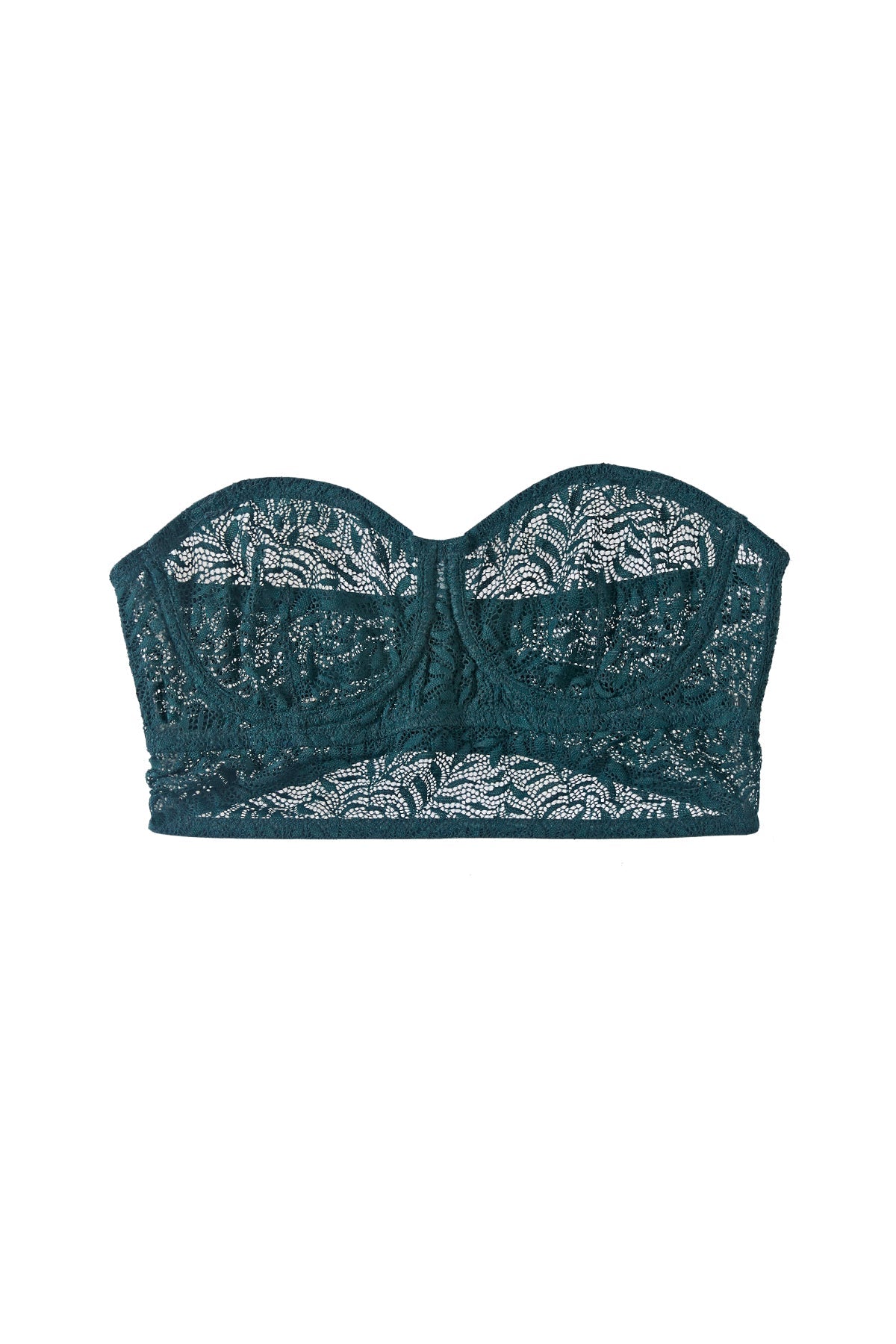 Acacia Underwire Strapless Longline Bra | Cedar