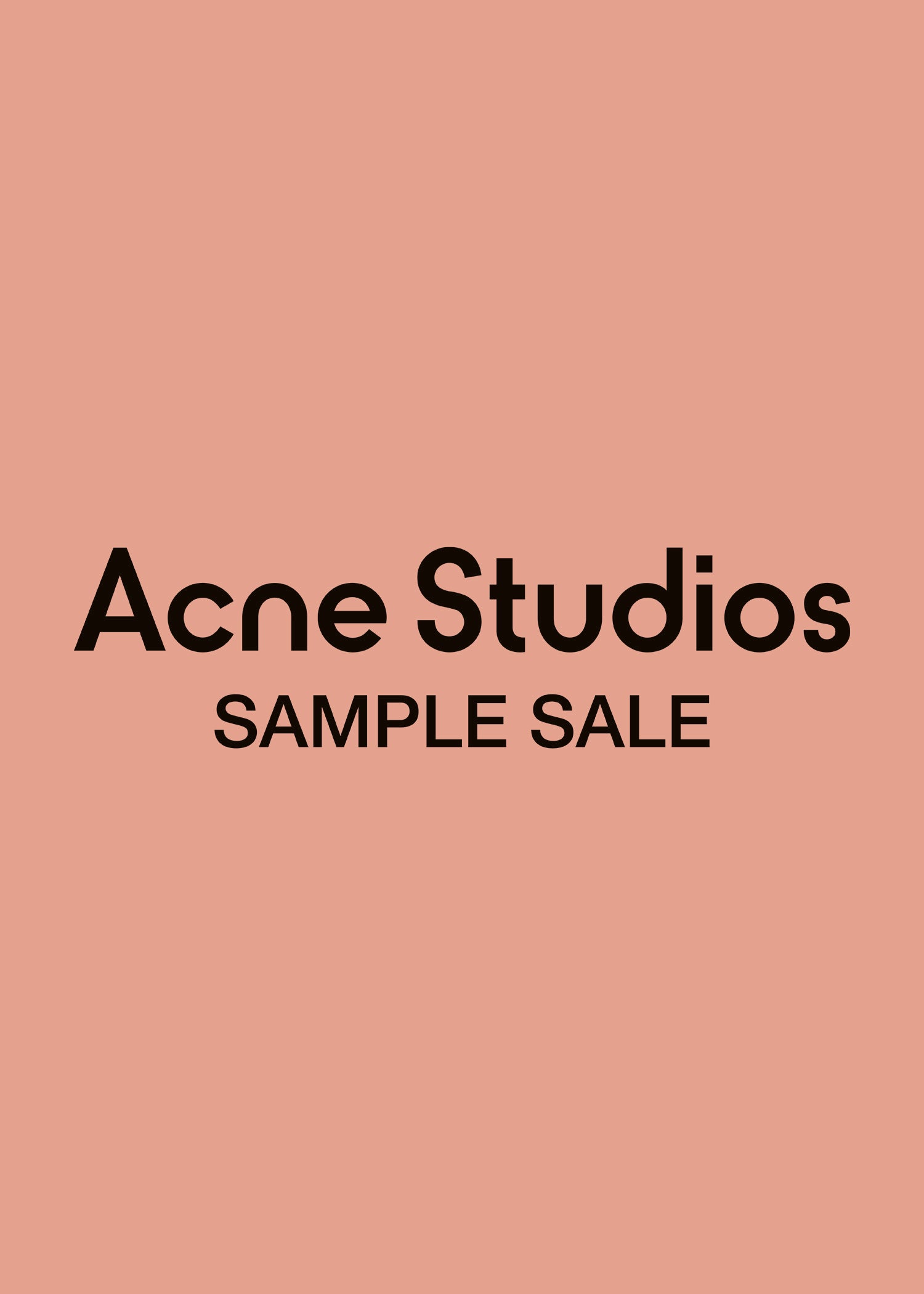 ACNE STUDIOS, LA