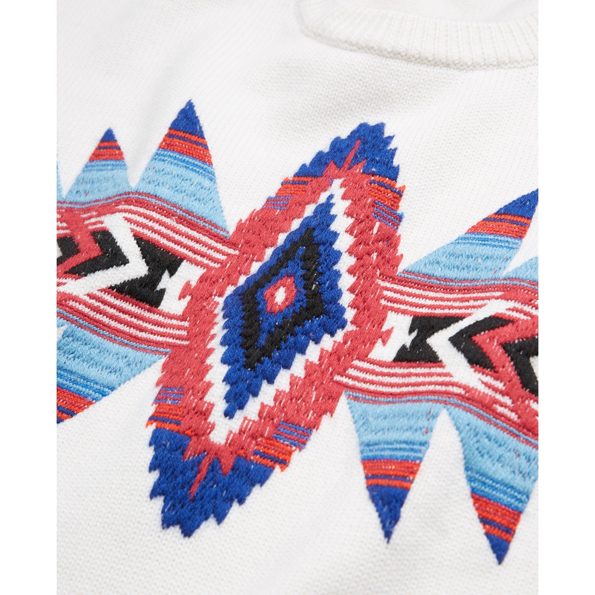 Embroidered Wool Sweater | Women | Off White