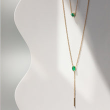 Women | Emerald Sweet Nothings Choker | 14k Rose Gold