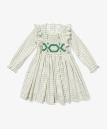 Girls | Emily Dress | Green/Multi