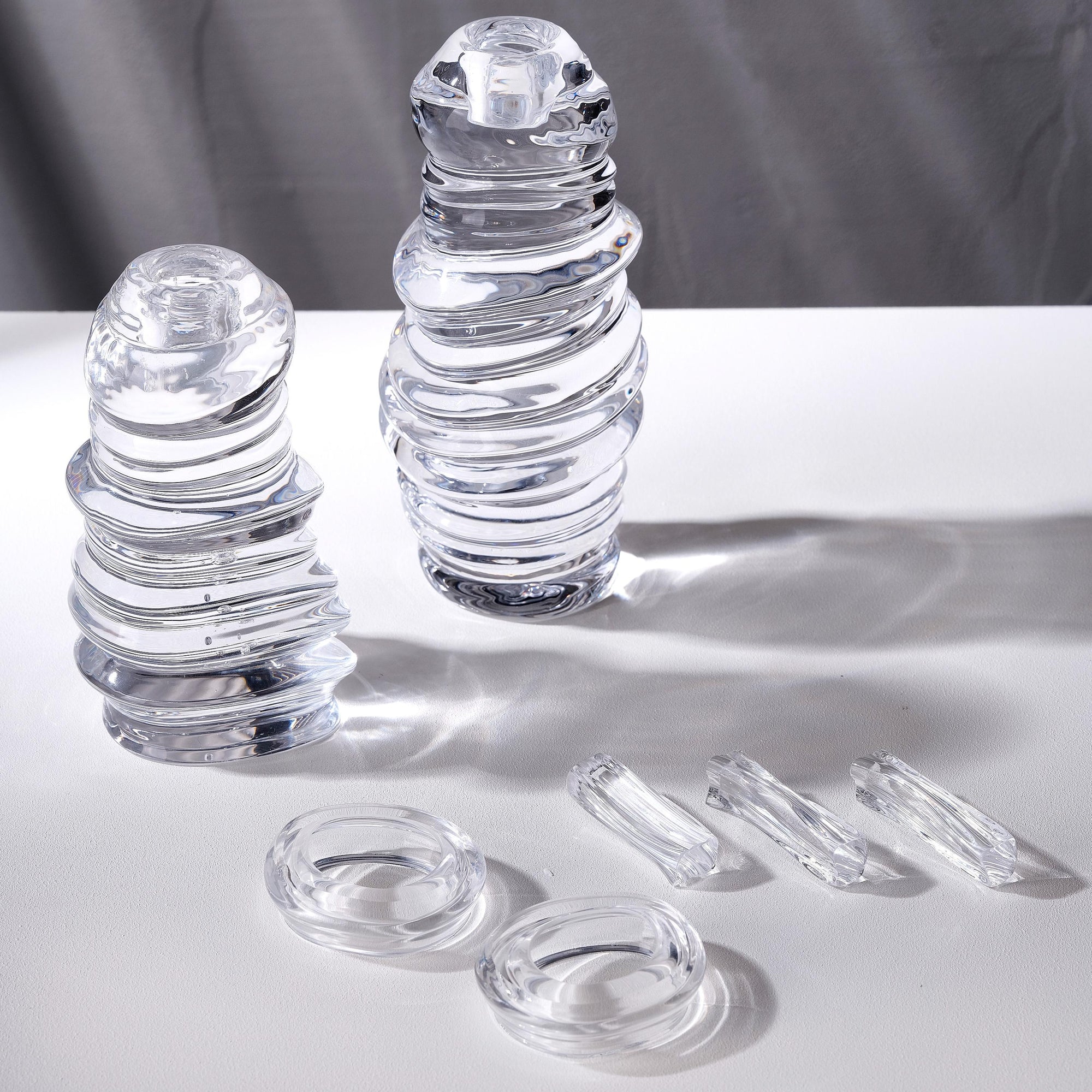 Eos Napkin Rings | Clear Crystal | Set of 4