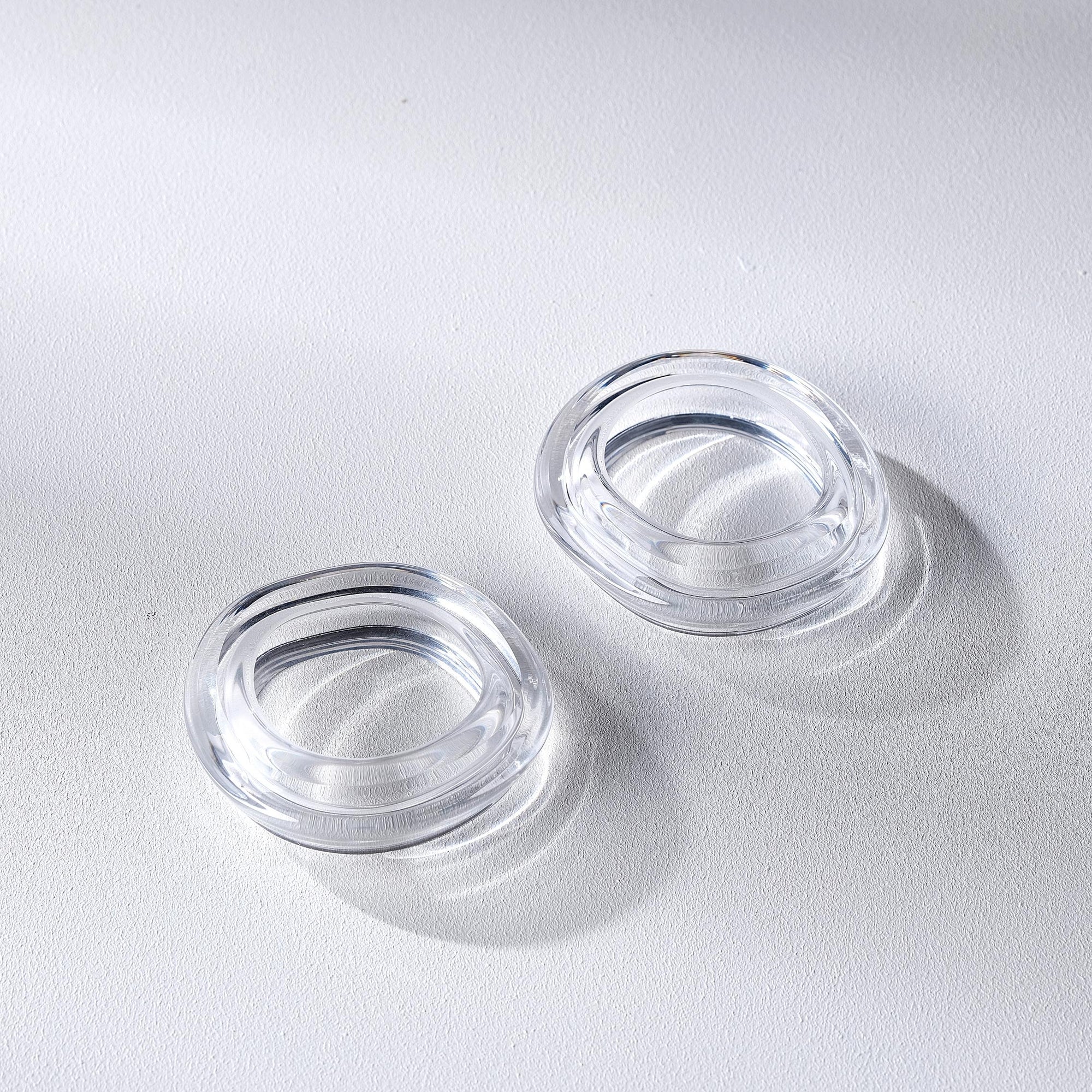 Eos Napkin Rings | Clear Crystal | Set of 4
