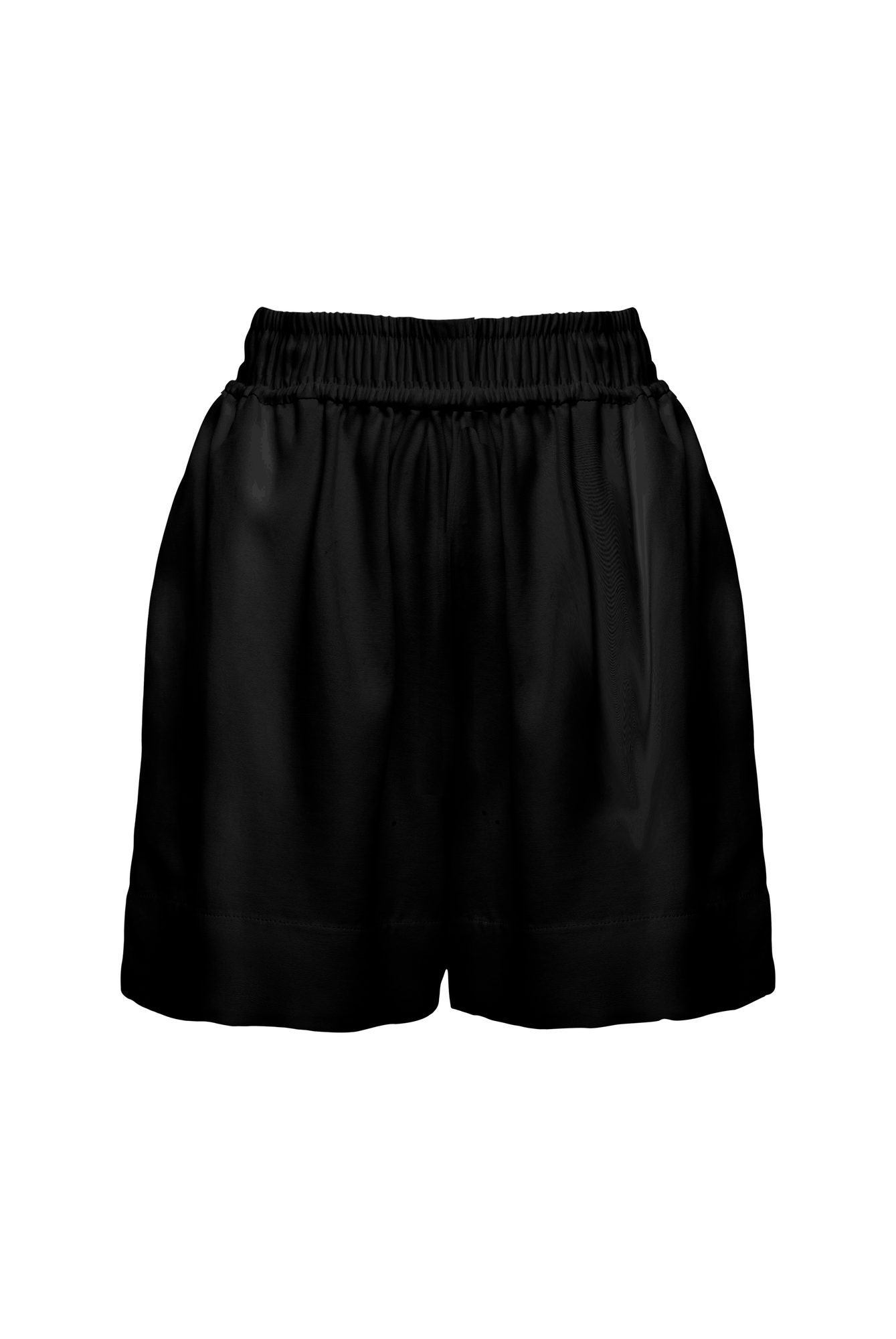 Gathered Short | Black