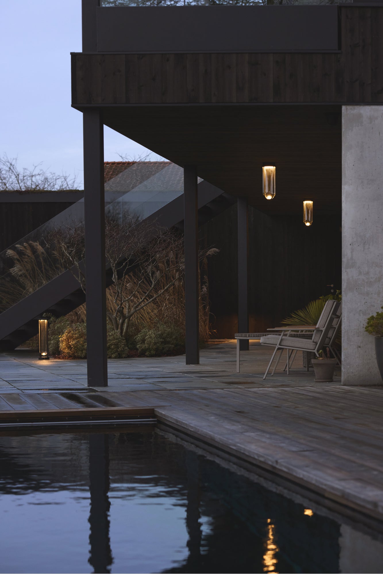 In Vitro Outdoor Ceiling 2700K | Terracotta