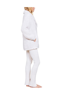 Womens | Cozychic Shearling Buttoned Jacket | Almond