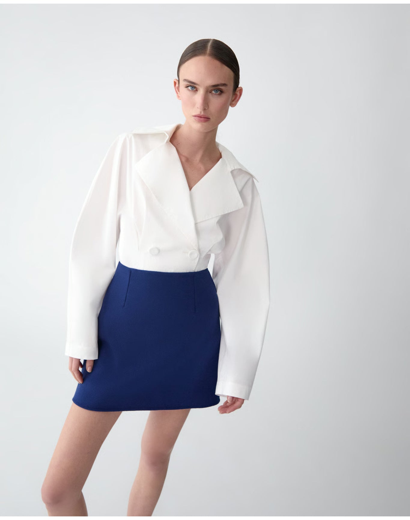 Mini Skirt | Dark Navy