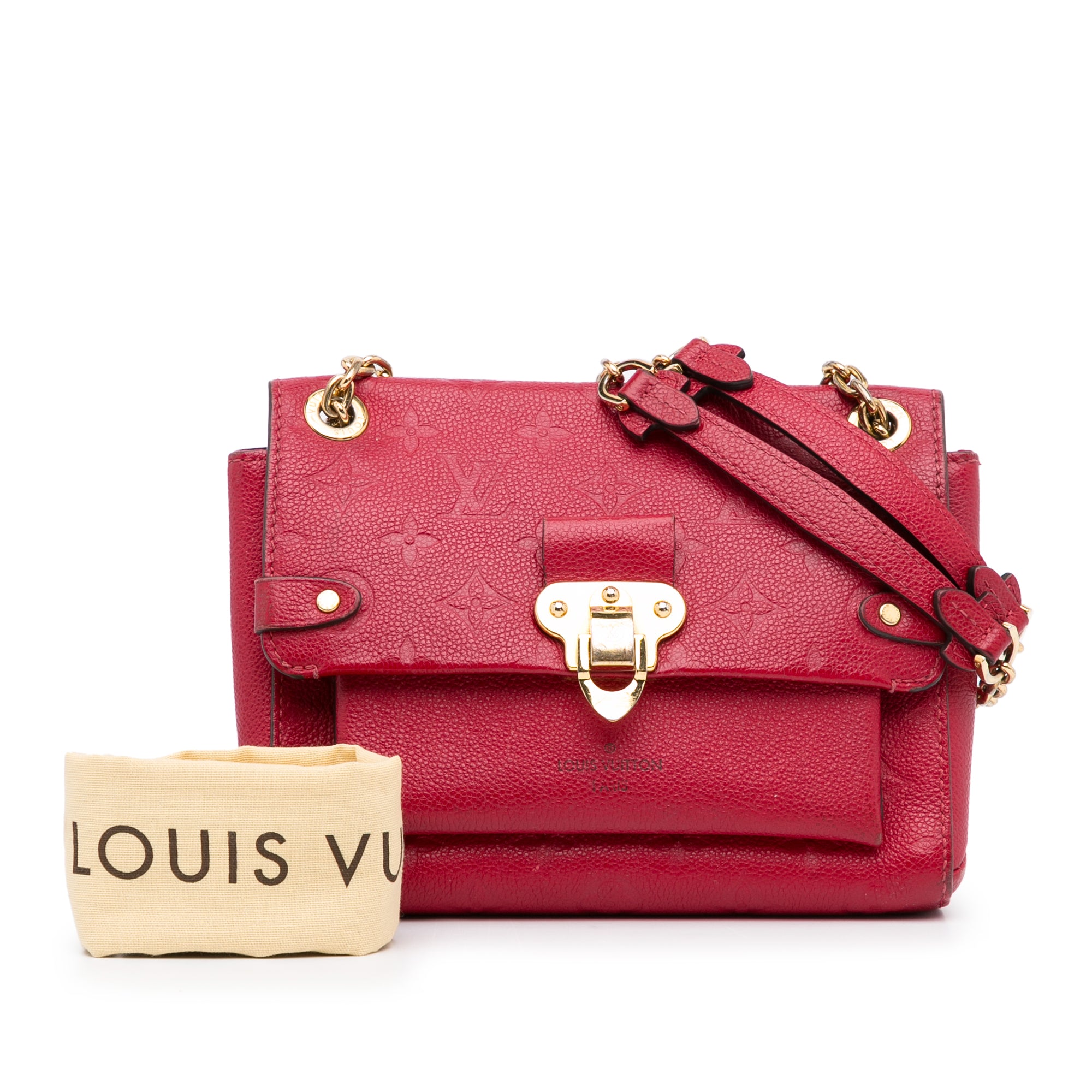 Louis Vuitton Pre-Owned Monogram Empreinte Vavin BB | Women | Red