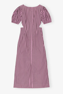 Striped Cotton Cutout Dress | Bonbon
