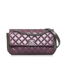 Chanel Pre-Owned Glazed Matelasse Portobello Flap Bag | Women | Purple