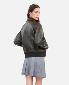 Leather Jacket | Women | Dark Brown