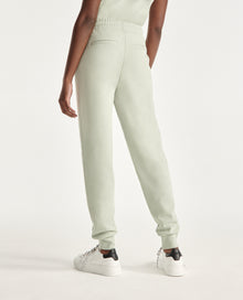 Sea Fleece Joggers With Logo | Women | Green