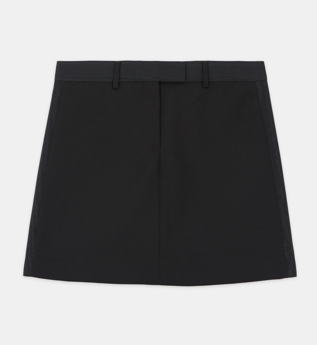 Short Wool Skirt | Women | Black