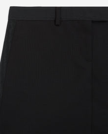 Short Wool Skirt | Women | Black