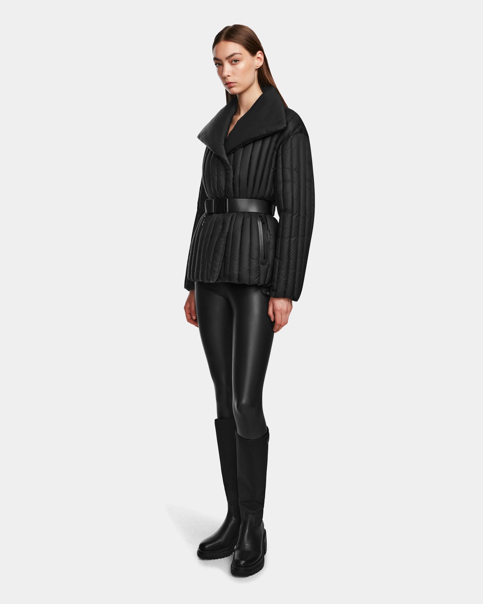 Women | Down Puffer INES T - 8124625 | Black