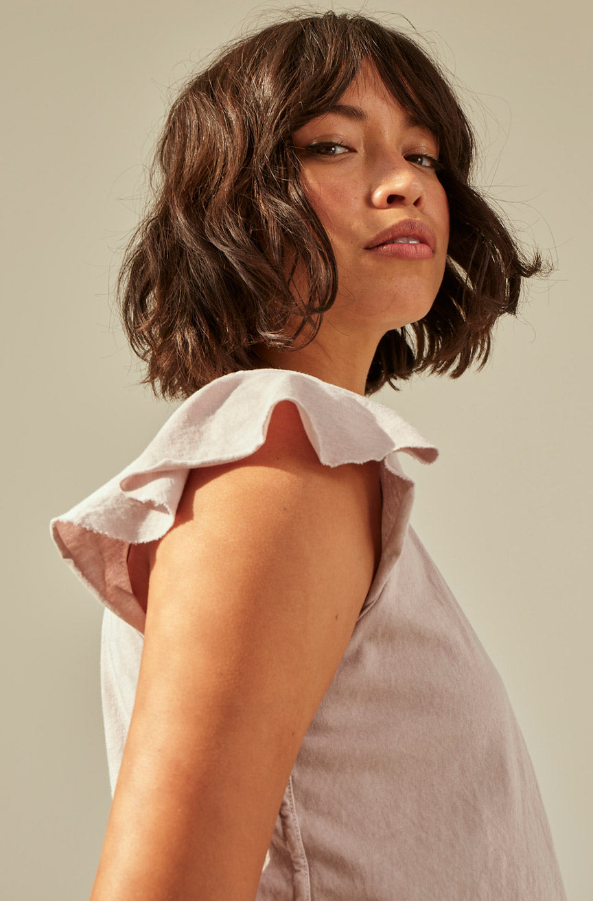 Flutter Tee | Fawn