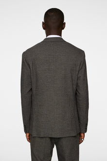 Men | Elton U 2 Tone Blazer | Bitter Chocolate