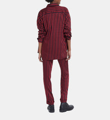 Striped Pants | Women | Rouge Noir