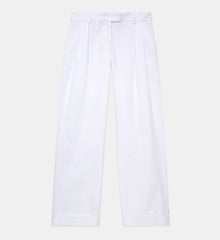 Wide-Leg Pants | Women | White