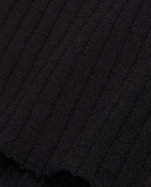 Ribbed Sweater | Women | Black