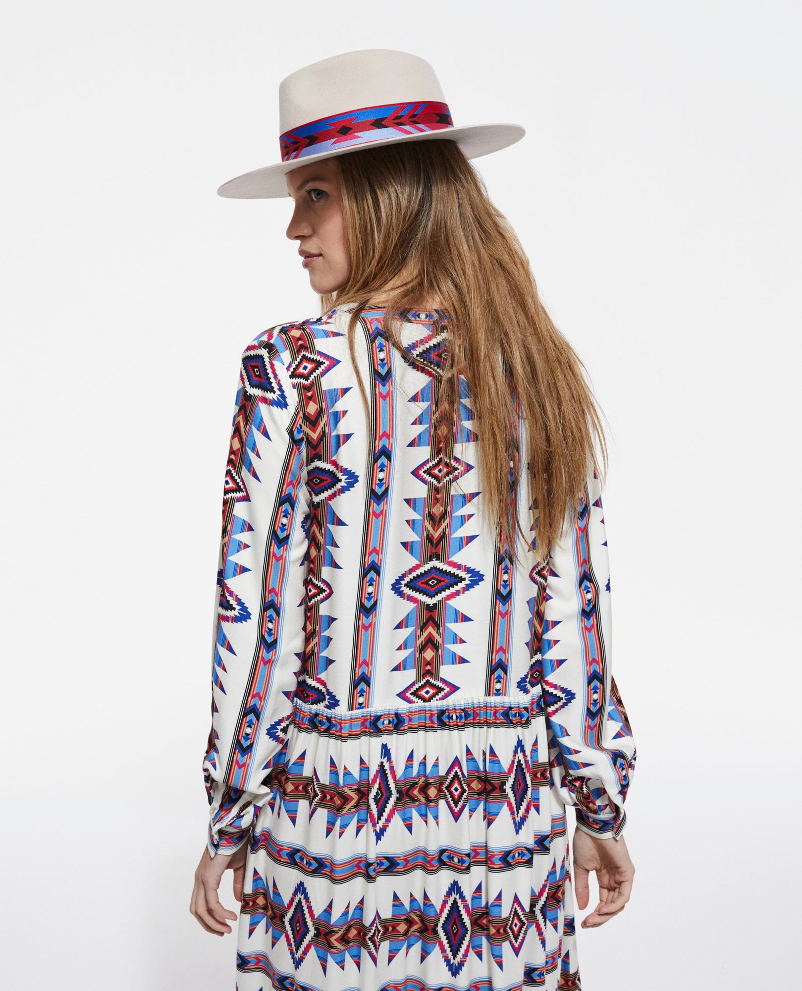 Long Printed Dress | Women | Multicolorlor